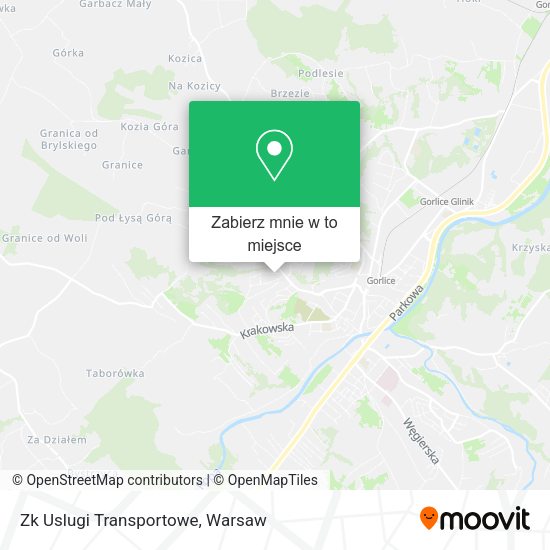 Mapa Zk Uslugi Transportowe