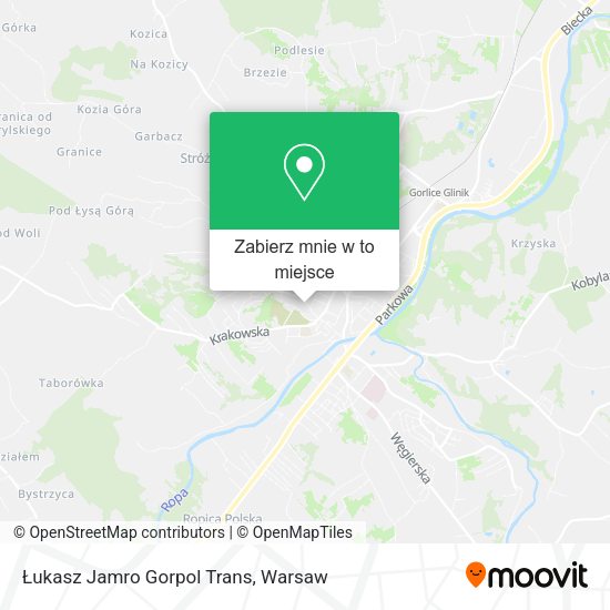 Mapa Łukasz Jamro Gorpol Trans