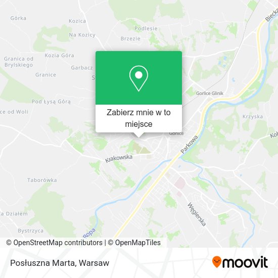 Mapa Posłuszna Marta