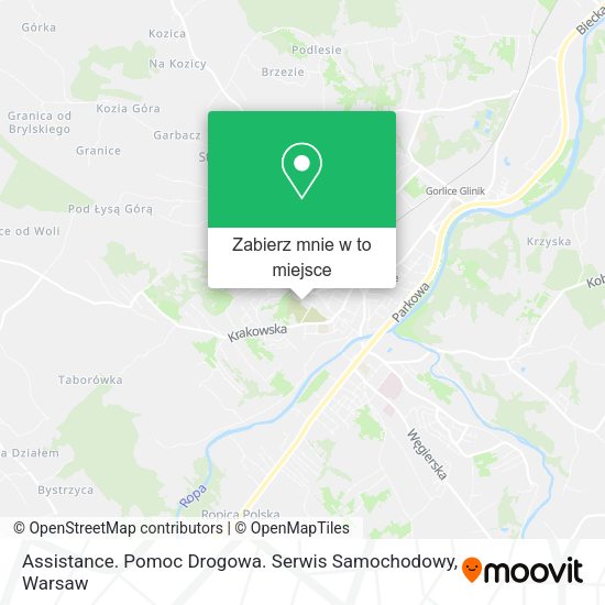 Mapa Assistance. Pomoc Drogowa. Serwis Samochodowy