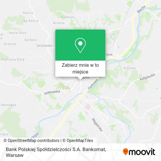 Mapa Bank Polskiej Spółdzielczości S.A. Bankomat