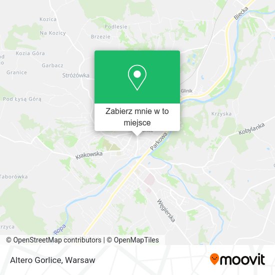 Mapa Altero Gorlice