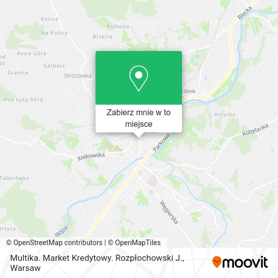 Mapa Multika. Market Kredytowy. Rozpłochowski J.