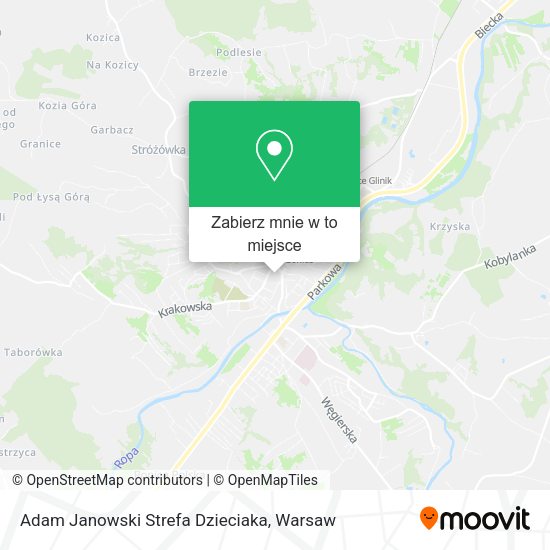 Mapa Adam Janowski Strefa Dzieciaka