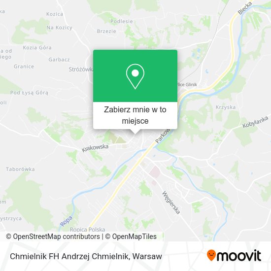 Mapa Chmielnik FH Andrzej Chmielnik