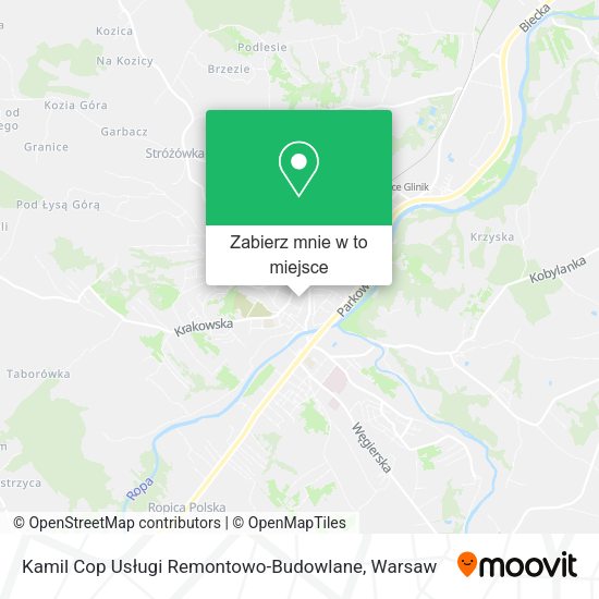 Mapa Kamil Cop Usługi Remontowo-Budowlane