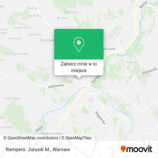 Mapa Rampers. Jurusik M.