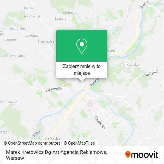 Mapa Marek Kretowicz Dg-Art Agencja Reklamowa