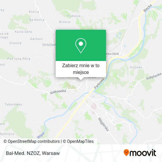 Mapa Bal-Med. NZOZ