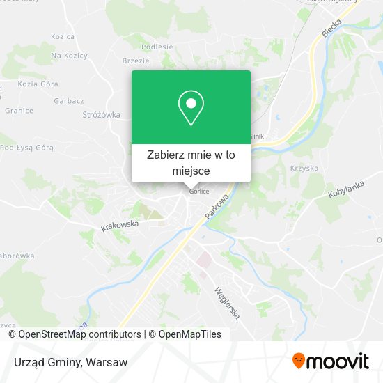 Mapa Urząd Gminy