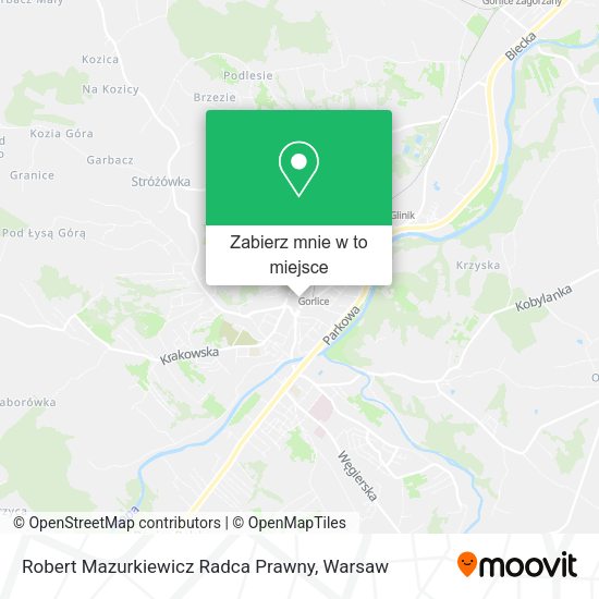 Mapa Robert Mazurkiewicz Radca Prawny