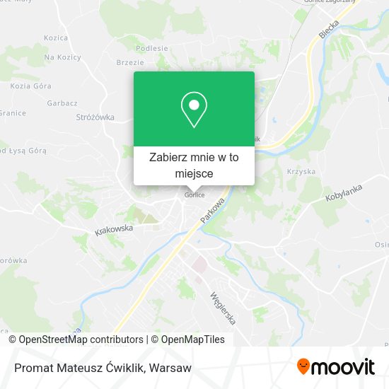 Mapa Promat Mateusz Ćwiklik