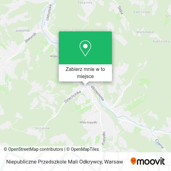 Mapa Niepubliczne Przedszkole Mali Odkrywcy