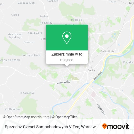 Mapa Sprzedaz Czesci Samochodowych V Tec