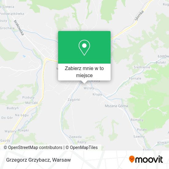 Mapa Grzegorz Grzybacz