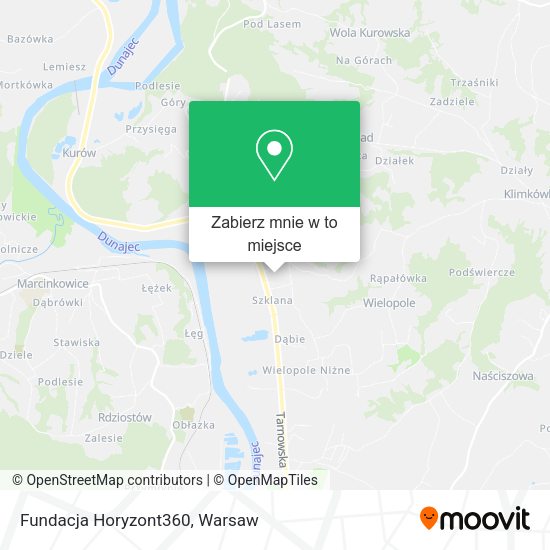 Mapa Fundacja Horyzont360