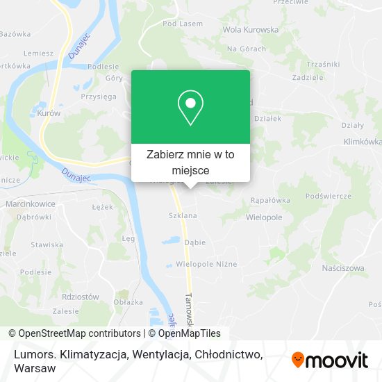 Mapa Lumors. Klimatyzacja, Wentylacja, Chłodnictwo