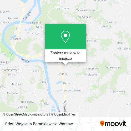 Mapa Orion Wojciech Barankiewicz