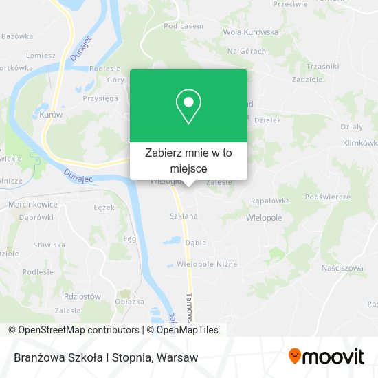 Mapa Branżowa Szkoła I Stopnia