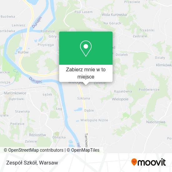 Mapa Zespół Szkół