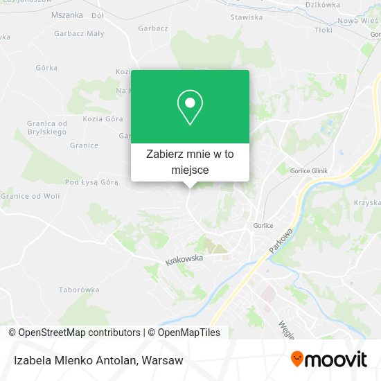 Mapa Izabela Mlenko Antolan