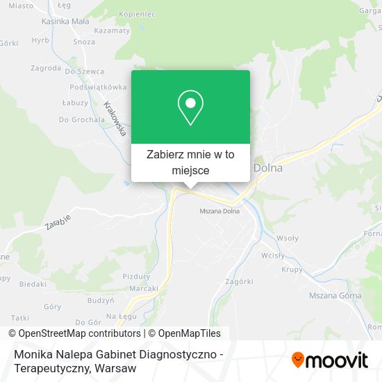 Mapa Monika Nalepa Gabinet Diagnostyczno - Terapeutyczny