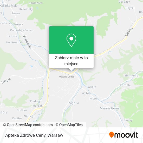 Mapa Apteka Zdrowe Ceny