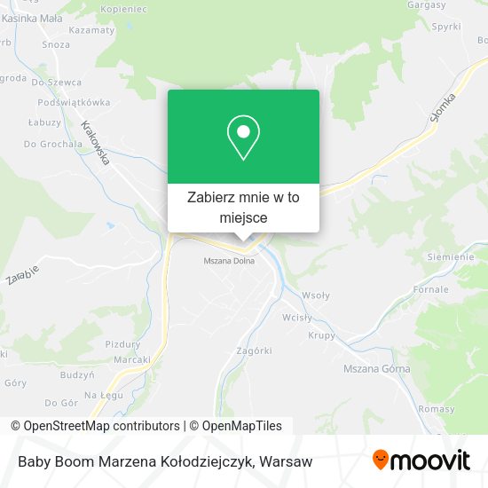 Mapa Baby Boom Marzena Kołodziejczyk