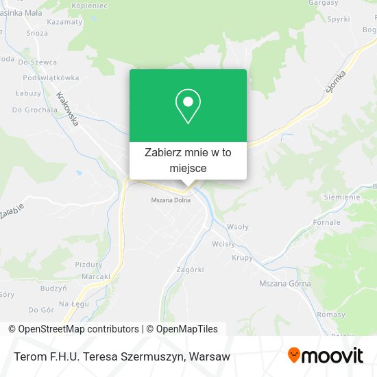 Mapa Terom F.H.U. Teresa Szermuszyn