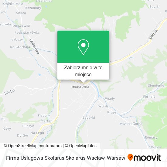 Mapa Firma Uslugowa Skolarus Skolarus Waclaw