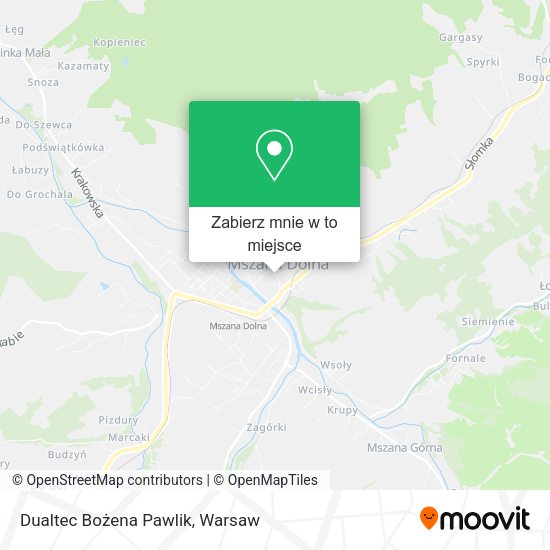 Mapa Dualtec Bożena Pawlik