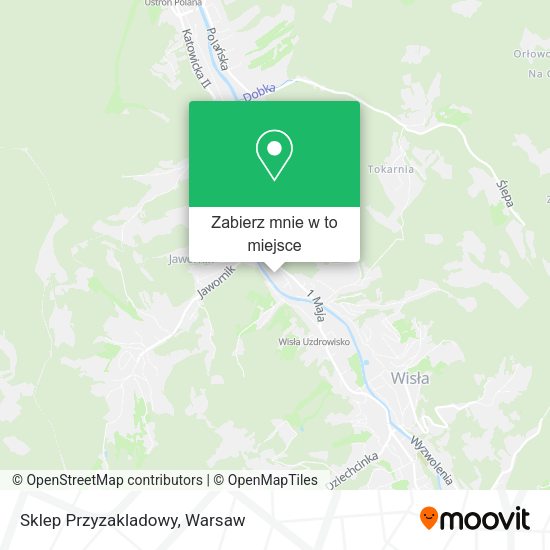 Mapa Sklep Przyzakladowy