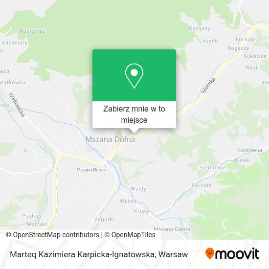 Mapa Marteq Kazimiera Karpicka-Ignatowska