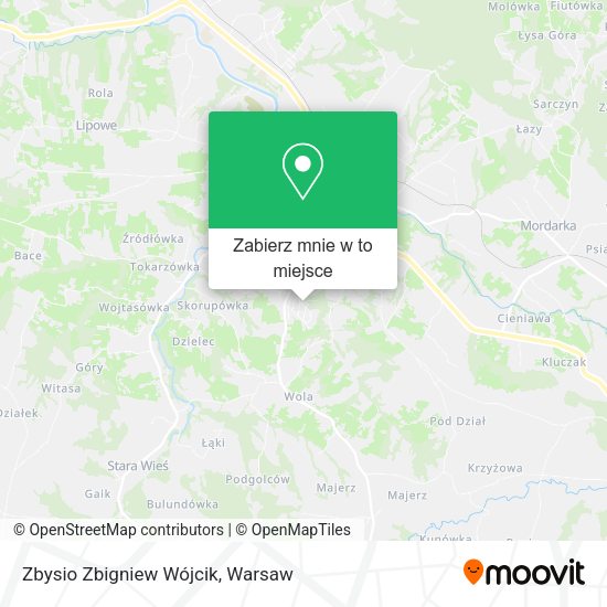 Mapa Zbysio Zbigniew Wójcik