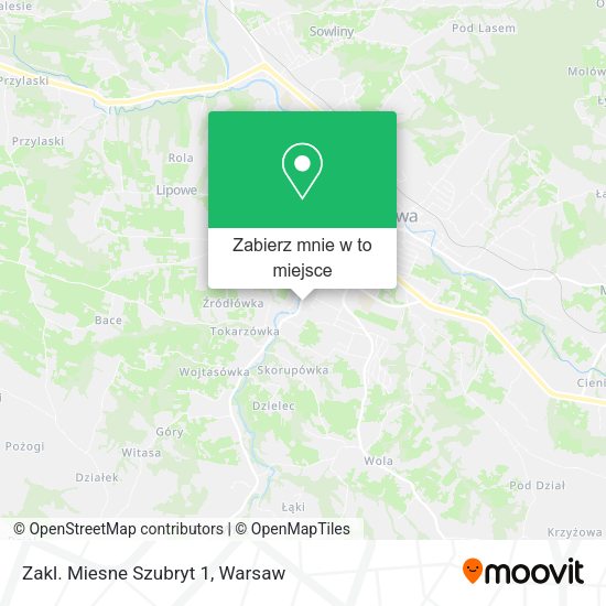 Mapa Zakl. Miesne Szubryt 1