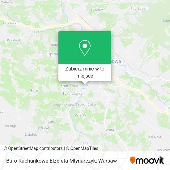 Mapa Buro Rachunkowe Elżbieta Młynarczyk