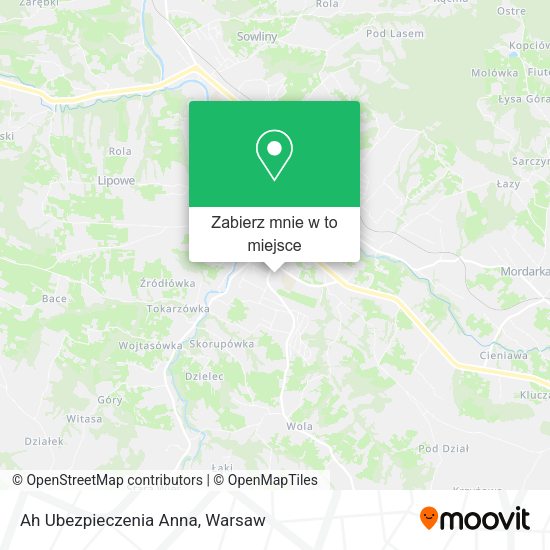 Mapa Ah Ubezpieczenia Anna