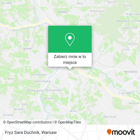 Mapa Fryz Sara Duchnik