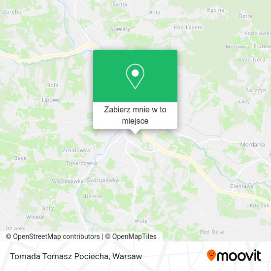 Mapa Tomada Tomasz Pociecha