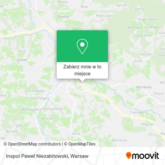 Mapa Inspol Paweł Niezabitowski