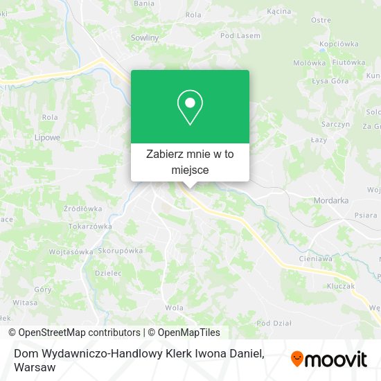 Mapa Dom Wydawniczo-Handlowy Klerk Iwona Daniel