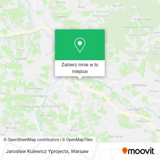 Mapa Jarosław Kulewicz Yprojects