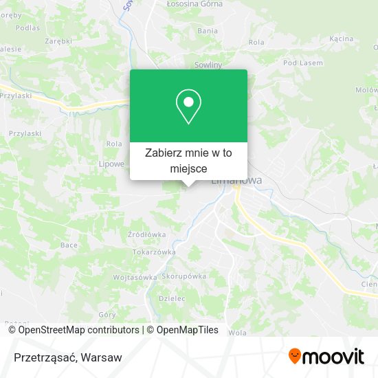 Mapa Przetrząsać