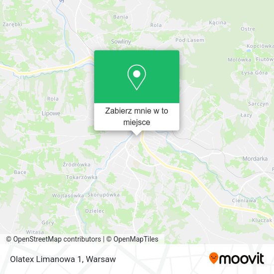 Mapa Olatex Limanowa 1