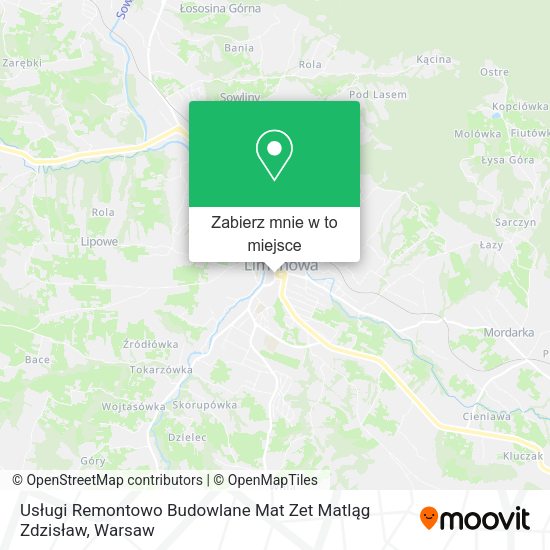 Mapa Usługi Remontowo Budowlane Mat Zet Matląg Zdzisław