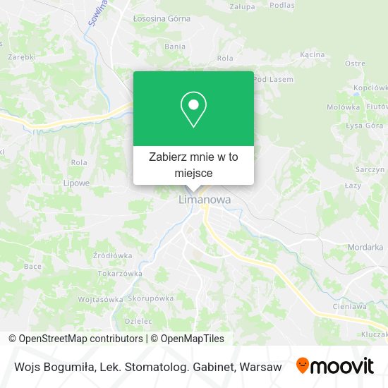 Mapa Wojs Bogumiła, Lek. Stomatolog. Gabinet