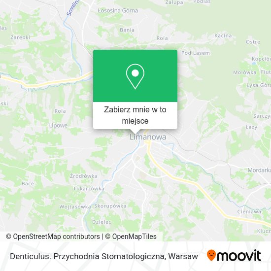 Mapa Denticulus. Przychodnia Stomatologiczna