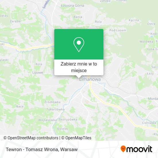 Mapa Tewron - Tomasz Wrona