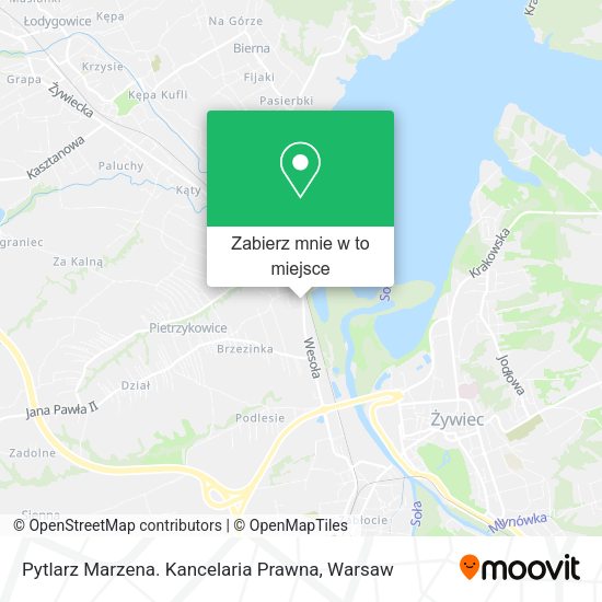 Mapa Pytlarz Marzena. Kancelaria Prawna