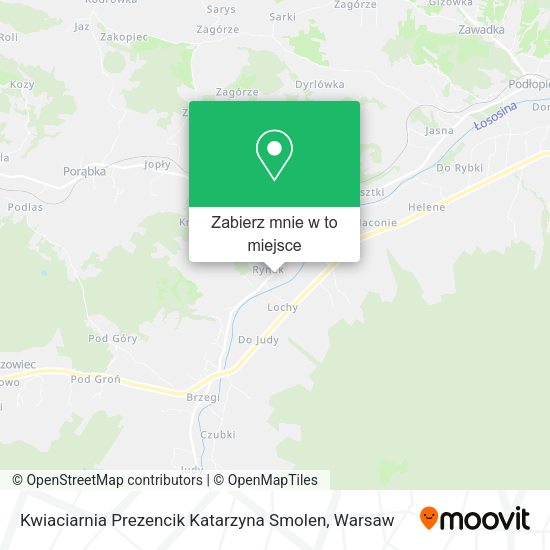 Mapa Kwiaciarnia Prezencik Katarzyna Smolen